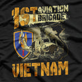 1st Aviation Brigade Military Insignia T-Shirt