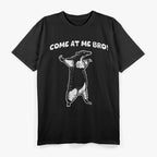 Come At Me Bro Honey Badger Funny Animal T-Shirt