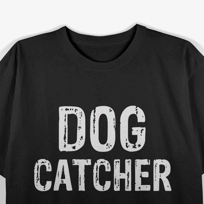Halloween Dog Catcher Funny Costume Party T-Shirt