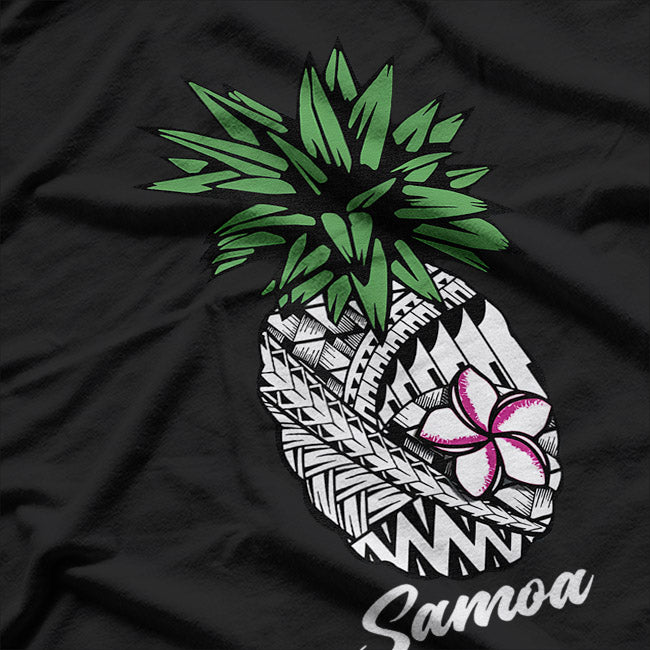 Samoan Tribal Pineapple – Samoa Culture Heritage Polynesian T-Shirt