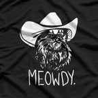 Meowdy Texas Cat Funny Cowboy Western Country Rodeo Meme T-Shirt