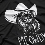Meowdy Texas Cat Funny Cowboy Western Country Rodeo Meme T-Shirt