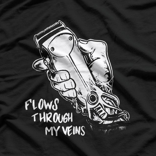 Hair Cutting Barber: Master of the Blades T-Shirt