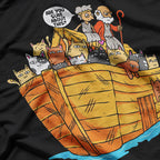 Noah's Ark Boat With Cats: Cute and Whimsical T-Shirt