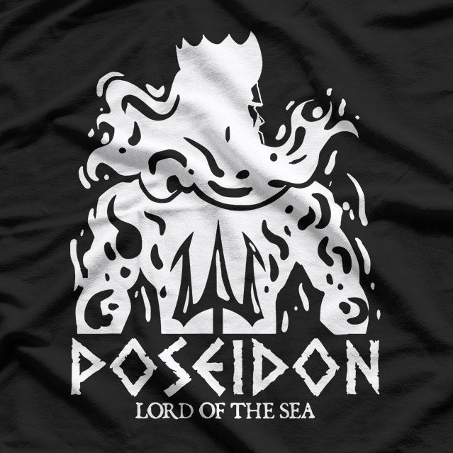 Poseidon’s Trident: Greek God & Lord of the Sea T-Shirt