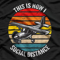 Retro Vintage Airplane – Aviation Pilot Flight Enthusiast T-Shirt