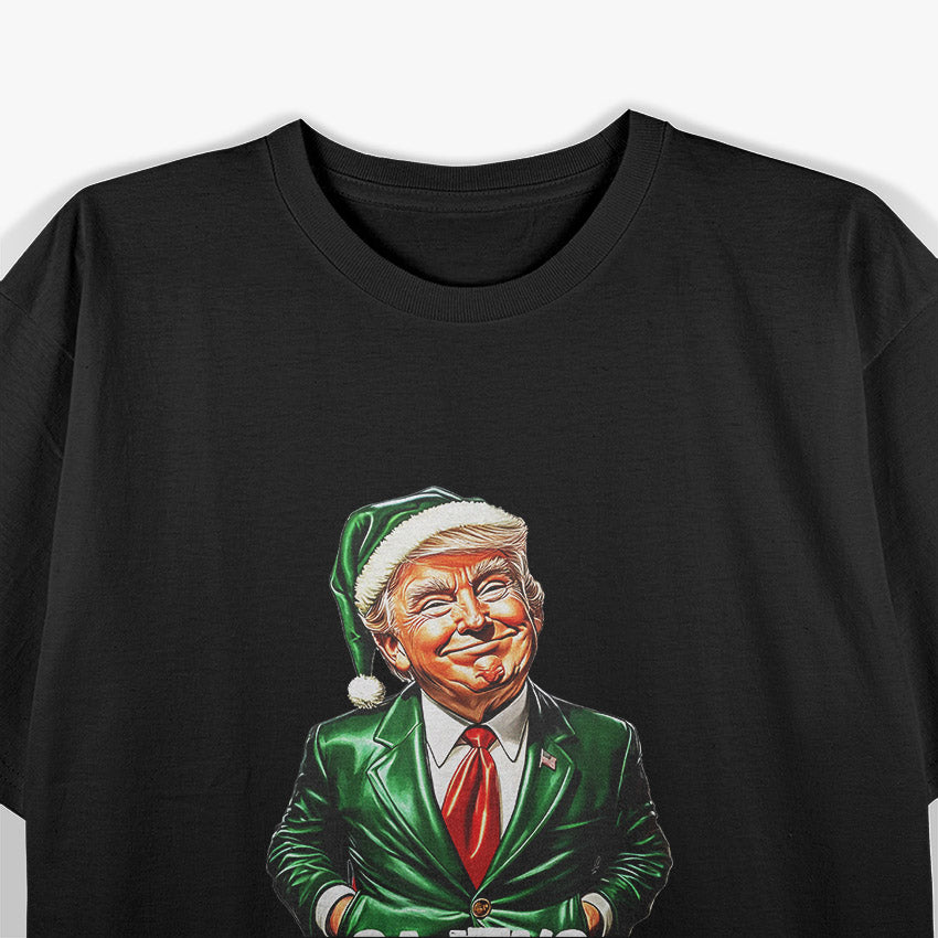 Santa’s Favorite President – Funny Christmas Holiday Joke Humor T-Shirt