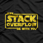 Stack Overflow with You Funny Programmer Coding T-Shirt