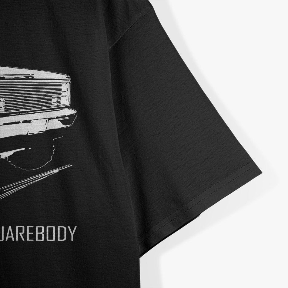 Classic Square Body Truck: Timeless American Ride T-Shirt