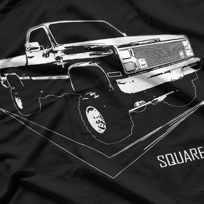 Classic Square Body Truck: Timeless American Ride T-Shirt