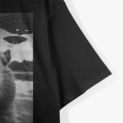 Capybara UFO: Out of This World Adventure T-Shirt