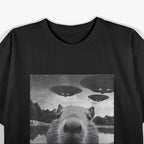 Capybara UFO: Out of This World Adventure T-Shirt