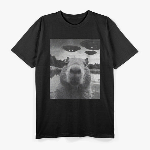 Capybara UFO: Out of This World Adventure T-Shirt