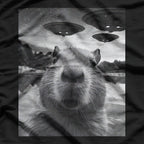 Capybara UFO: Out of This World Adventure T-Shirt