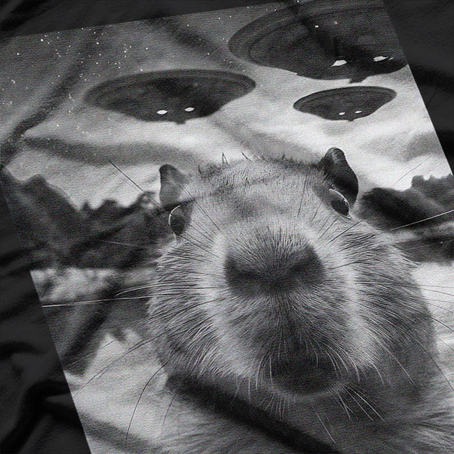 Capybara UFO: Out of This World Adventure T-Shirt