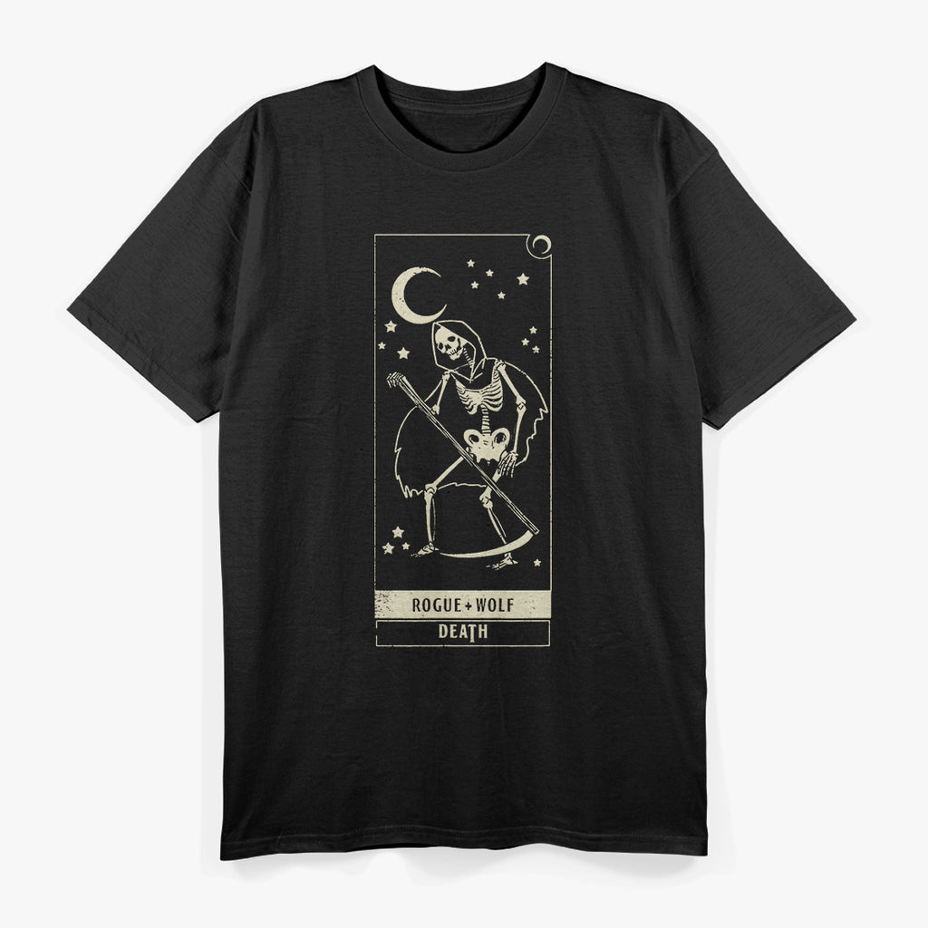 Rogue Wolf Death Retro Dark Symbol Gothic Aesthetic T-Shirt