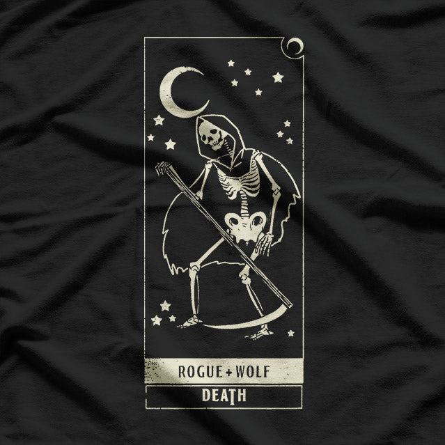 Rogue Wolf Death Retro Dark Symbol Gothic Aesthetic T-Shirt