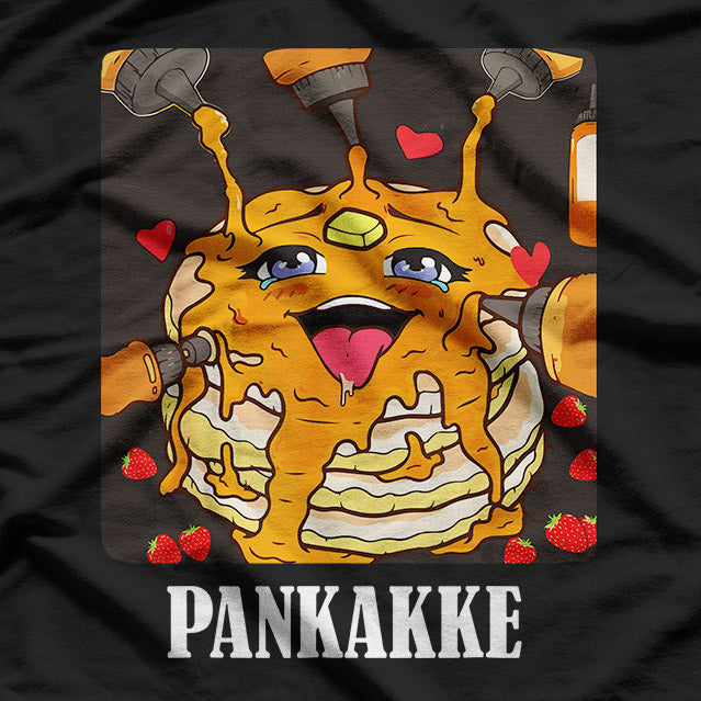 Funny Naughty Pancake Pun Pankakke Breakfast Humor T-Shirt