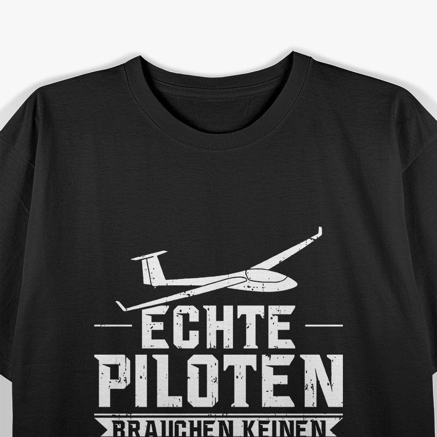 Segelflug Segelfliegen Segelflugzeug – Glider Aviation T-Shirt
