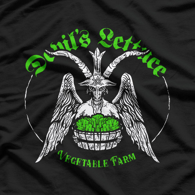 The Devil's Lettuce Funny Meme Weed Smoker Dank Humor T-Shirt