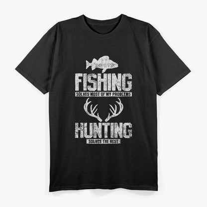 Fishing & Hunting Lover: Outdoor Adventure T-Shirt