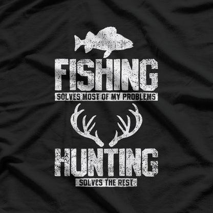 Fishing & Hunting Lover: Outdoor Adventure T-Shirt