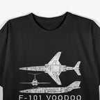 F-101 Voodoo: Cold War Speed Demon T-Shirt