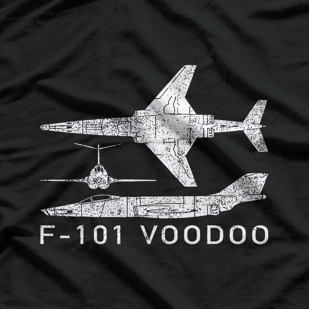F-101 Voodoo: Cold War Speed Demon T-Shirt
