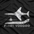 F-101 Voodoo: Cold War Speed Demon T-Shirt