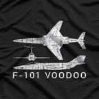 F-101 Voodoo: Cold War Speed Demon T-Shirt