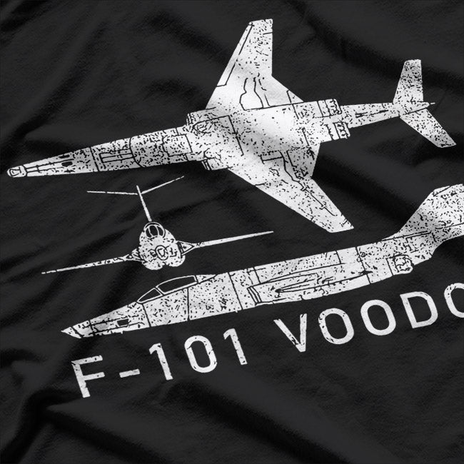 F-101 Voodoo: Cold War Speed Demon T-Shirt