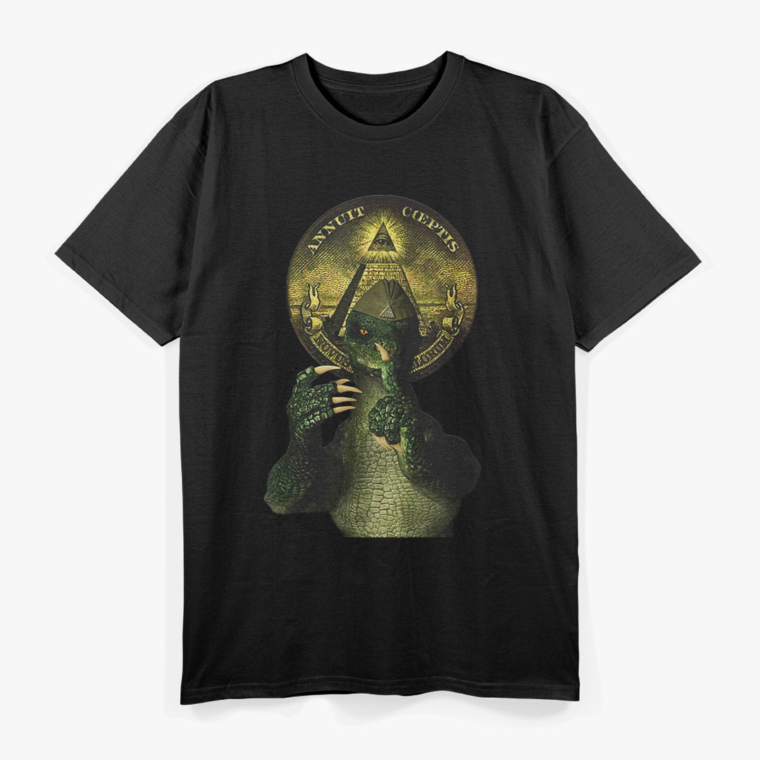 Reptilians & Illuminati: Conspiracy Theorist Truth Seeker T-Shirt