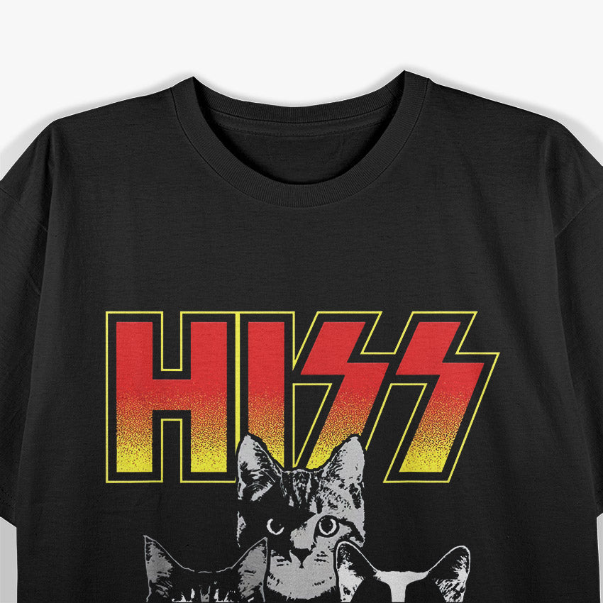 HIZZ Funny Cat Lover Humor Sarcastic Pet Owner T-Shirt