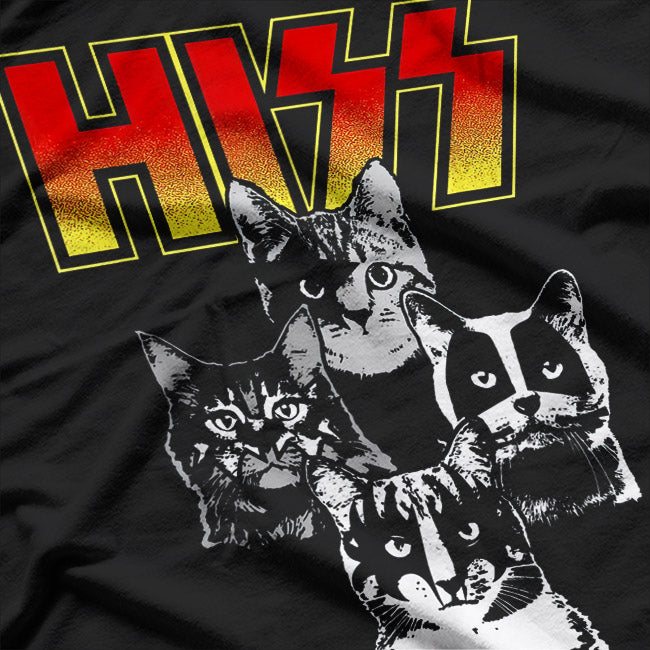 HIZZ Funny Cat Lover Humor Sarcastic Pet Owner T-Shirt