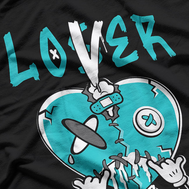 Lover Blue Aesthetic Retro T-Shirt