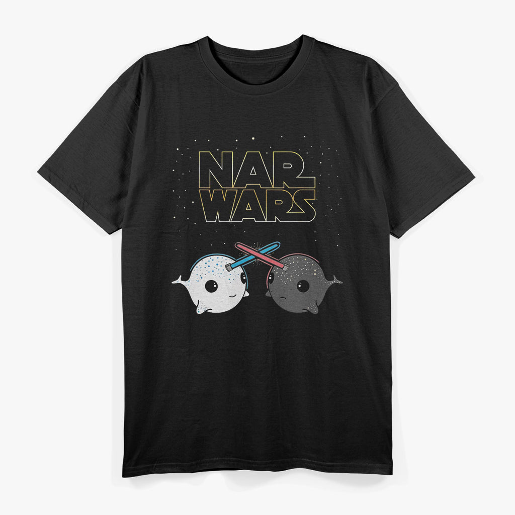 Nar Wars: The Last Narwhal – Cute & Funny Ocean T-Shirt