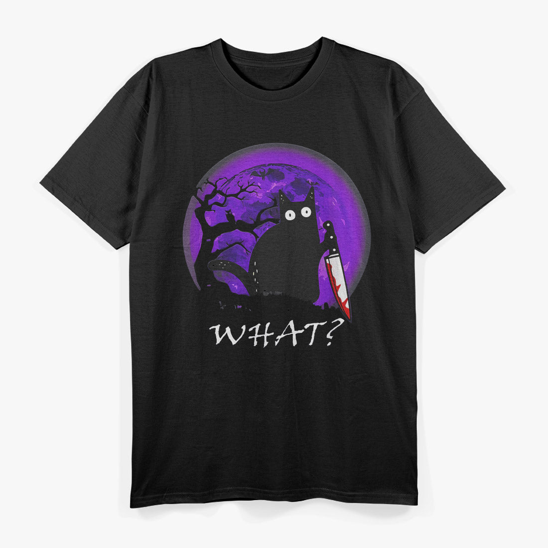 Murderous Cat Planning Something… T-Shirt