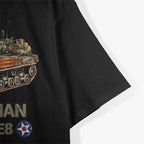 World War II American Tank M4 Sherman War Memorabilia T-Shirt