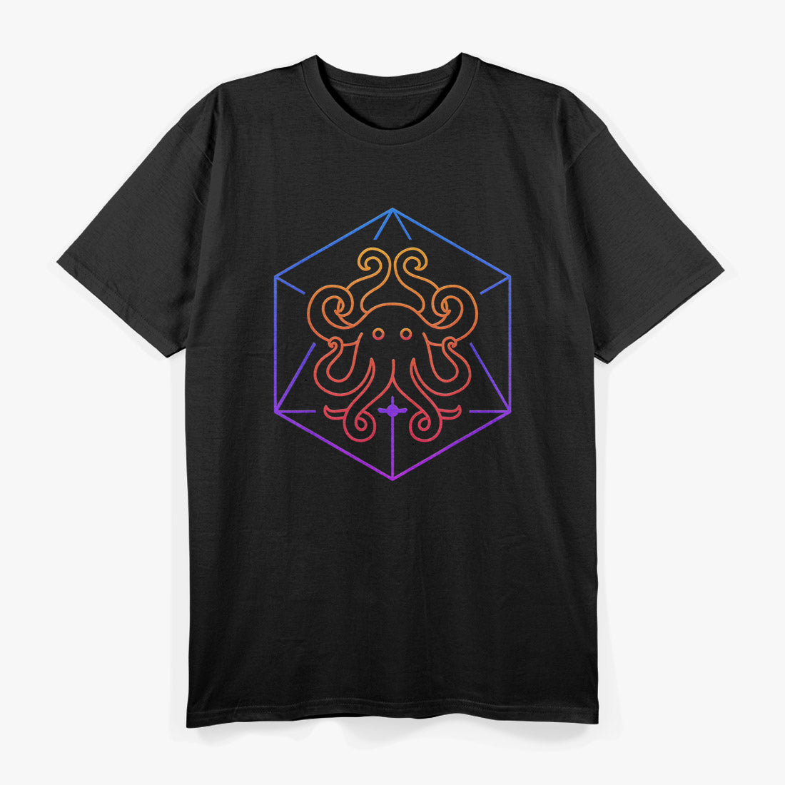 80s Retro Octopus Cool Vintage Style T-Shirt