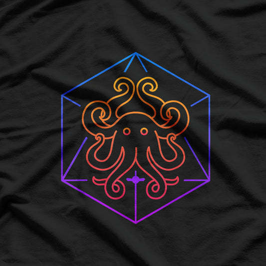 80s Retro Octopus Cool Vintage Style T-Shirt