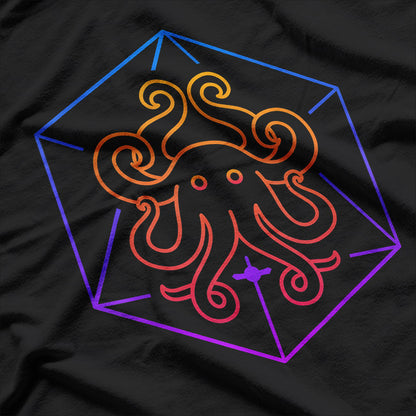 80s Retro Octopus Cool Vintage Style T-Shirt