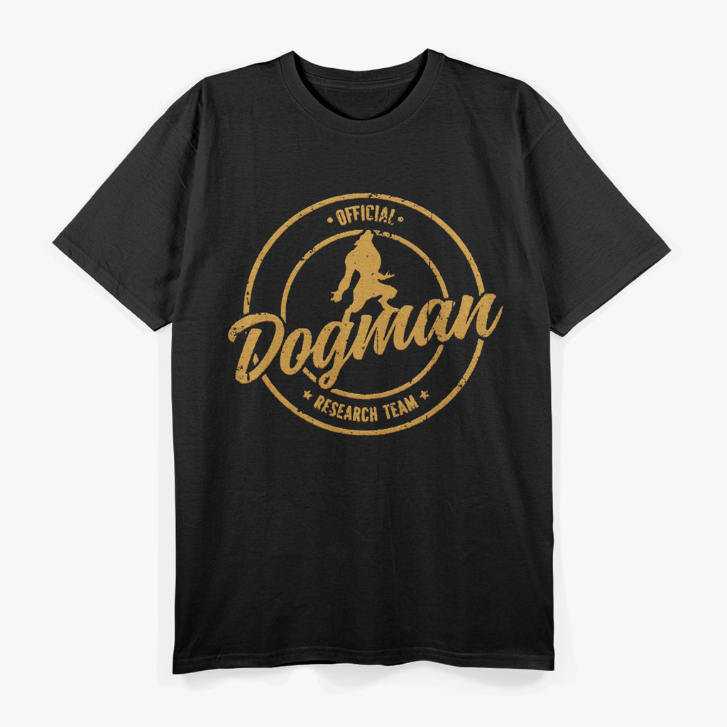 Cryptids Dogman Research Team Paranormal T-Shirt