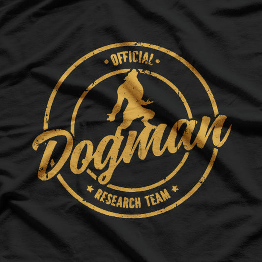Cryptids Dogman Research Team Paranormal T-Shirt
