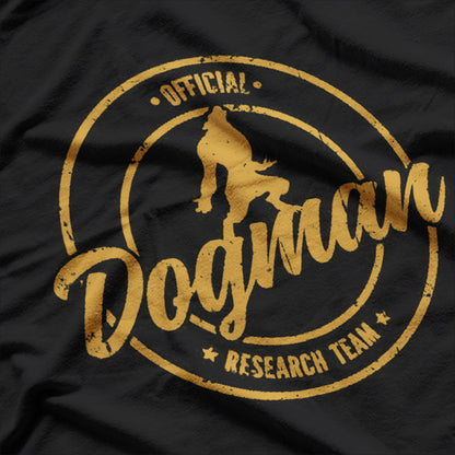 Cryptids Dogman Research Team Paranormal T-Shirt
