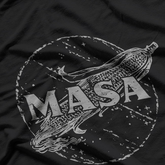 MASA Corn Tortilla Tamale Funny Mexican Food T-Shirt