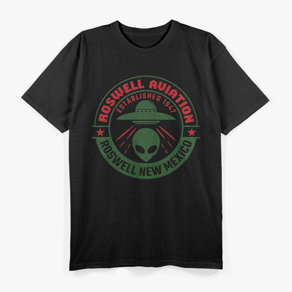 Roswell Aviation: Established 1947 UFO Mystery T-Shirt
