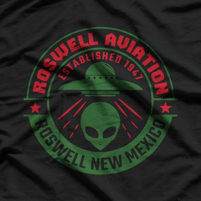 Roswell Aviation: Established 1947 UFO Mystery T-Shirt