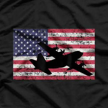 C-130 Hercules: American Military Transport Aircraft T-Shirt