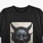 Laughing Satan Dark Art Occult Aesthetic T-Shirt