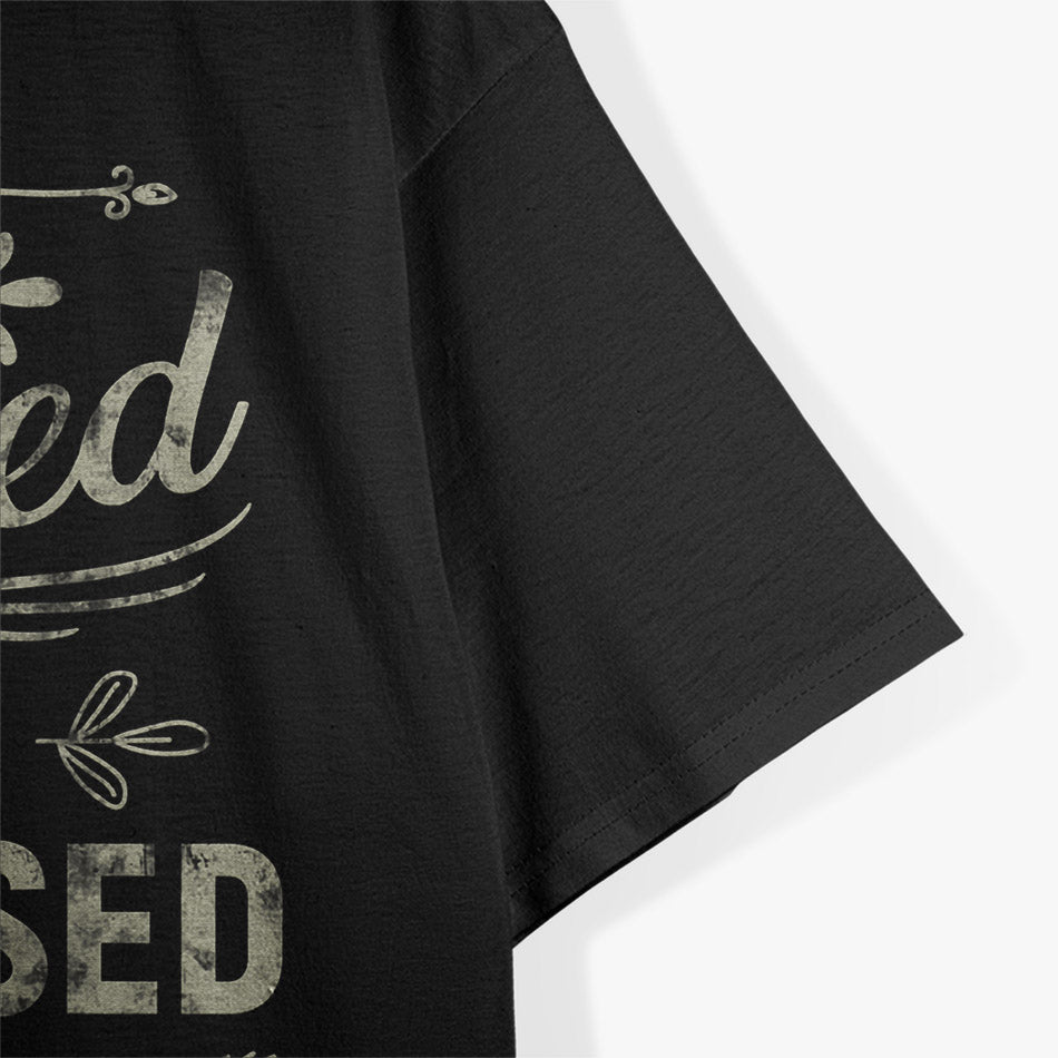Too Blessed to Be Stressed Funny Positive Inspirational Saying T-Shirt